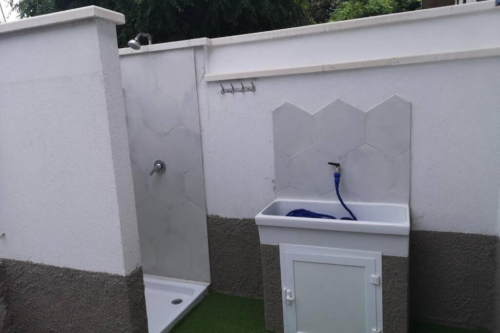 Villa Cilento Mare, Bellissima Con Ampio Giardino Capitello Exterior foto
