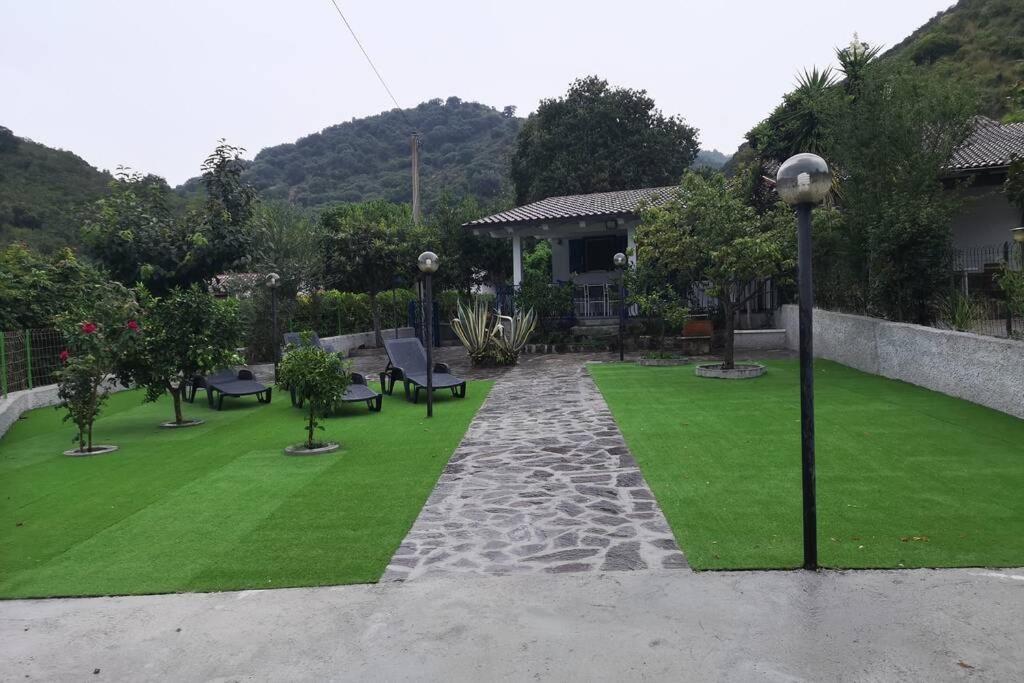 Villa Cilento Mare, Bellissima Con Ampio Giardino Capitello Exterior foto