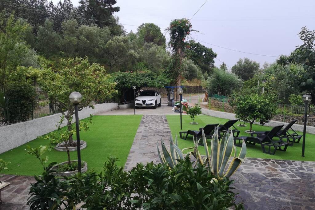 Villa Cilento Mare, Bellissima Con Ampio Giardino Capitello Exterior foto
